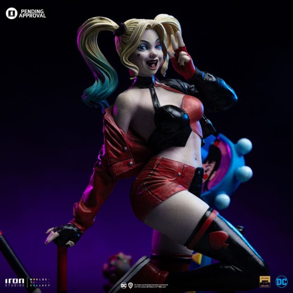 DC Comics -Statue 1/10 Art Scale Deluxe Harley Quinn (Gotham City Sirens) 22 cm