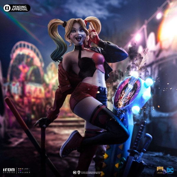 DC Comics -Statue 1/10 Art Scale Deluxe Harley Quinn (Gotham City Sirens) 22 cm