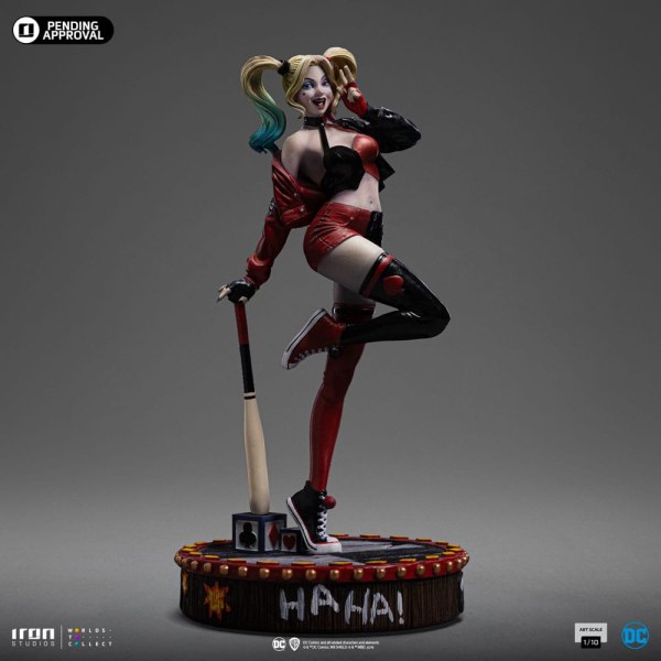 DC Comics -Statue 1/10 Art Scale Harley Quinn (Gotham City Sirens) 22 cm