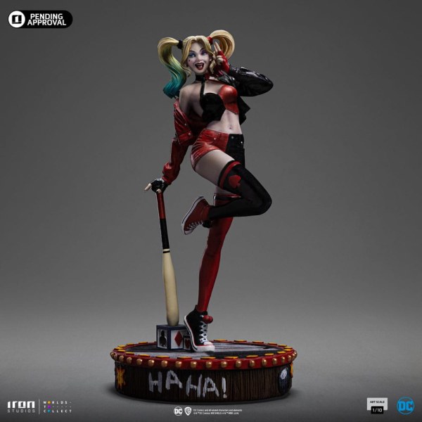 DC Comics -Statue 1/10 Art Scale Harley Quinn (Gotham City Sirens) 22 cm