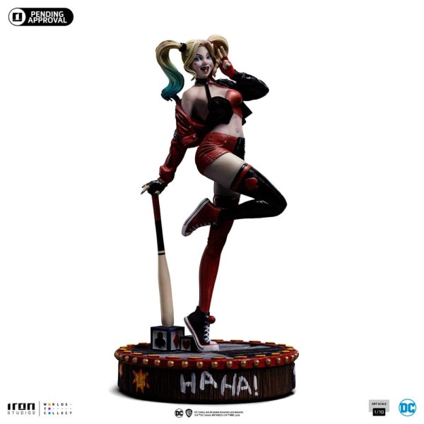 DC Comics -Statue 1/10 Art Scale Harley Quinn (Gotham City Sirens) 22 cm
