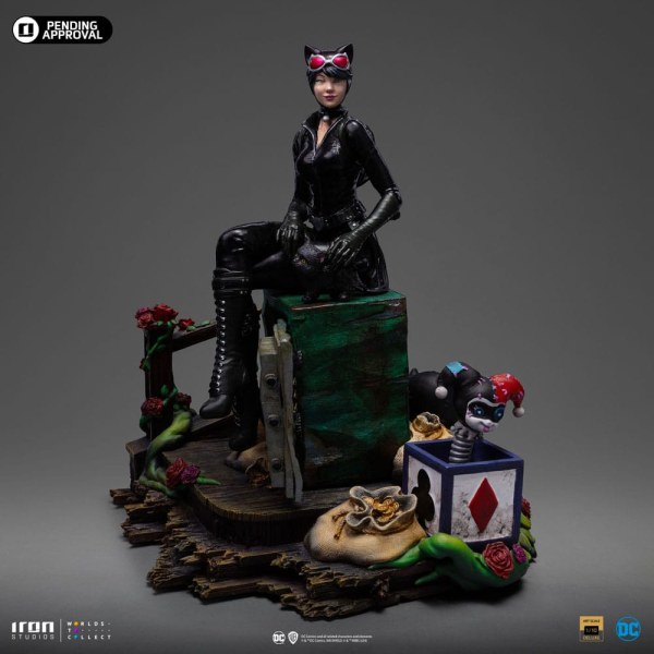 DC Comics -Statue 1/10 Art Scale Deluxe Catwoman (Gotham City Sirens) 21 cm