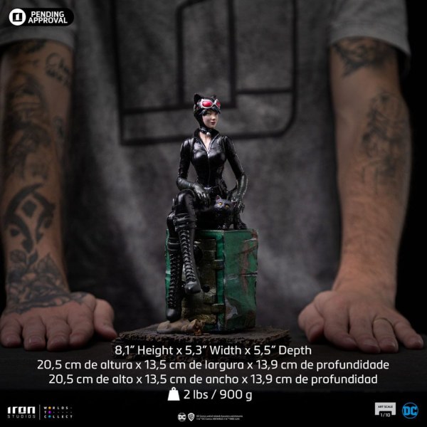 DC Comics -Statue 1/10 Art Scale Catwoman (Gotham City Sirens) 21 cm