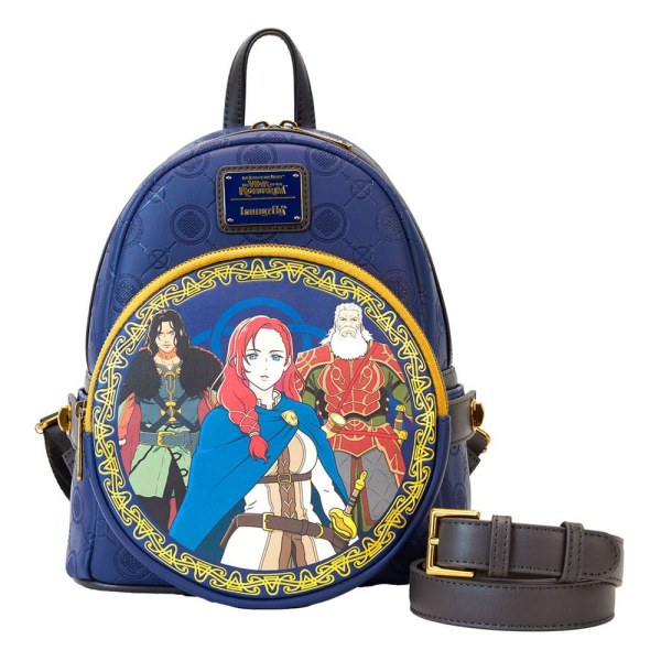 Der Herr der Ringe von Loungefly Mini-Rucksack „Der Krieg von Rohirrim“ mit Gürteltasche