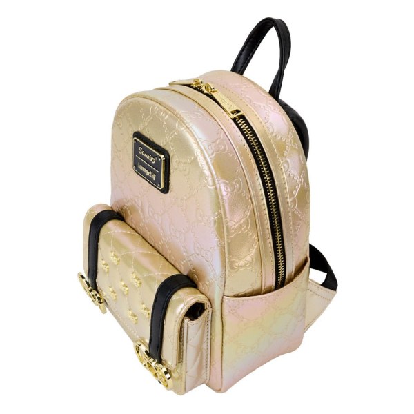 Hello Kitty 50th Anniversary von Loungefly Rucksack Mini Metallic Gold