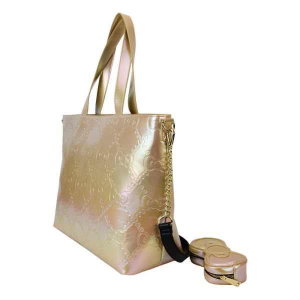 Hello Kitty by Loungefly Einkaufstasche 50. Jahrestag Gold