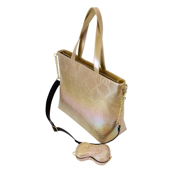 Hello Kitty by Loungefly Einkaufstasche 50. Jahrestag Gold