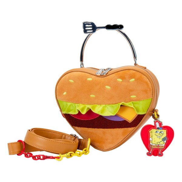 Nickelodeon by Loungefly Spongebob Krabbenburger Plüsch- schultertasche