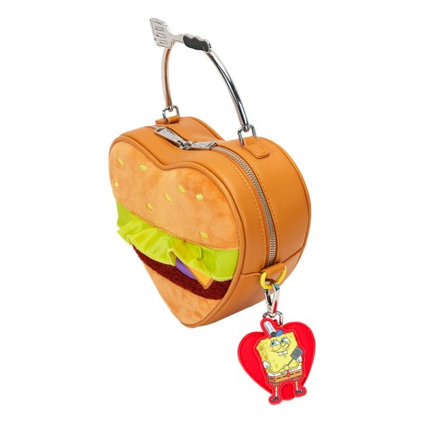 Nickelodeon by Loungefly Spongebob Krabbenburger Plüsch- schultertasche