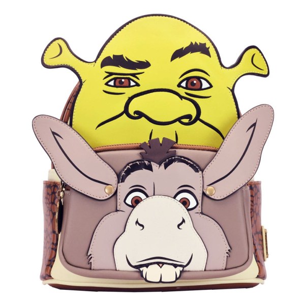 Dreamworks von Loungefly Shrek & Esel Cosplay-Mini-Rucksack