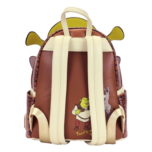 Dreamworks von Loungefly Shrek & Esel Cosplay-Mini-Rucksack