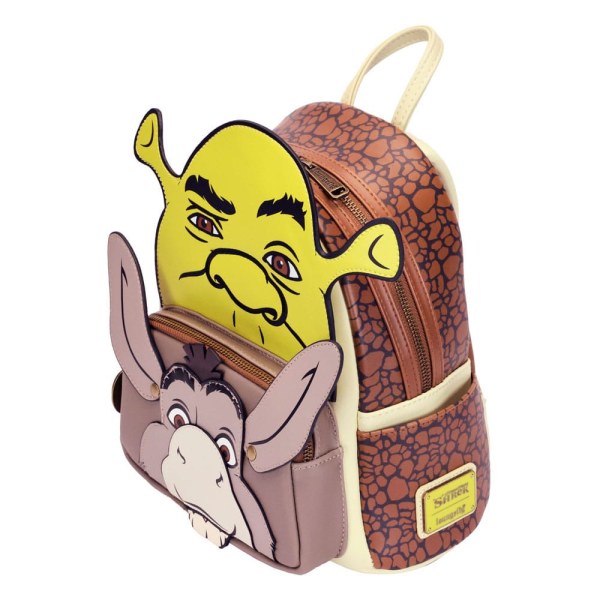 Dreamworks von Loungefly Shrek & Esel Cosplay-Mini-Rucksack