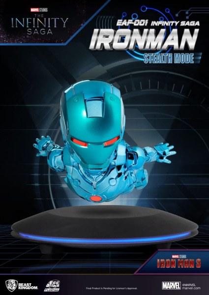 Marvel Figur Egg Attack Floating The Infinity Saga Ironman Stealth Mode 16 cm