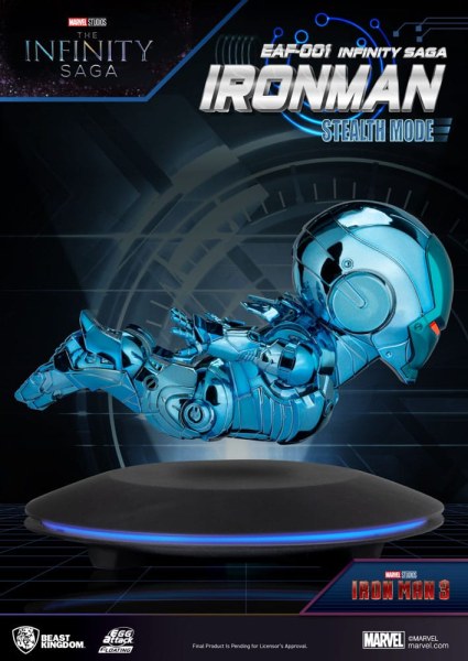 Marvel Figur Egg Attack Floating The Infinity Saga Ironman Stealth Mode 16 cm