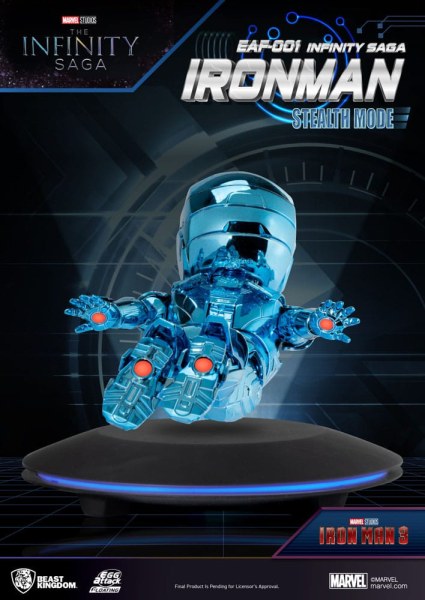 Marvel Figur Egg Attack Floating The Infinity Saga Ironman Stealth Mode 16 cm