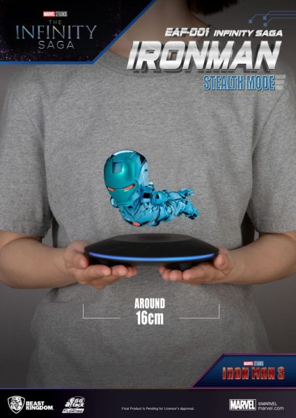 Marvel Figur Egg Attack Floating The Infinity Saga Ironman Stealth Mode 16 cm