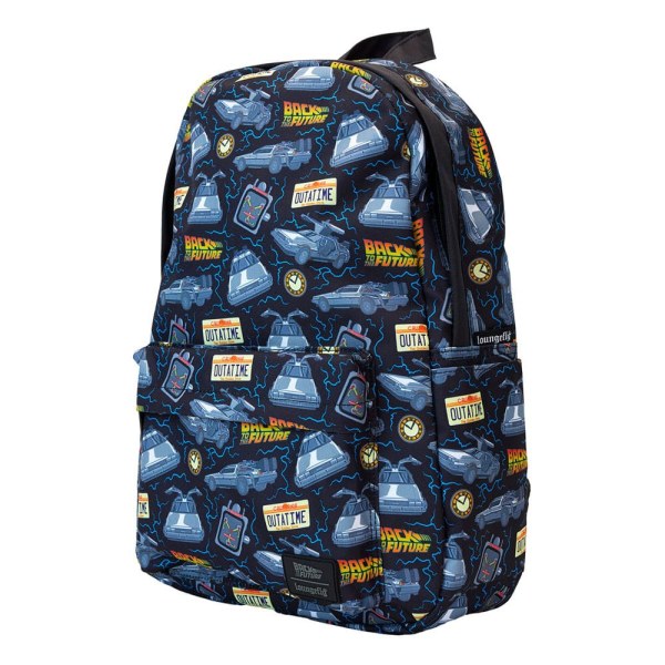 Universal by Loungefly Rucksack Nylon Full-Size Zurück in die Zukunft 40. Jahrestag