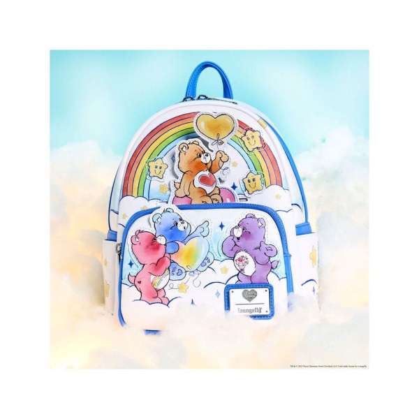 Care Bears von Loungefly Mini-Rucksack in Regenbogenfarben
