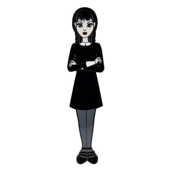 Wednesday by Loungefly Pin-Set 4 emaillierte anstecker Wednesday Addams Papierpuppe 3 cm