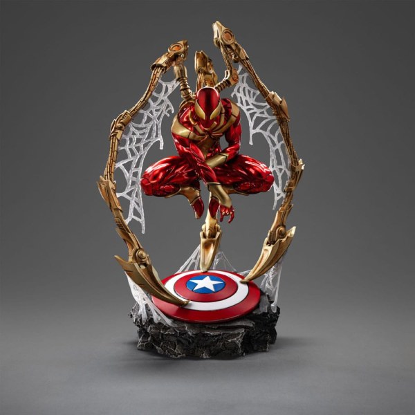 Marvel Statuette Art Scale Deluxe 1/10 Spider-Man Iron Armor Comics (CCXP Exclusive 2024) 24 cm