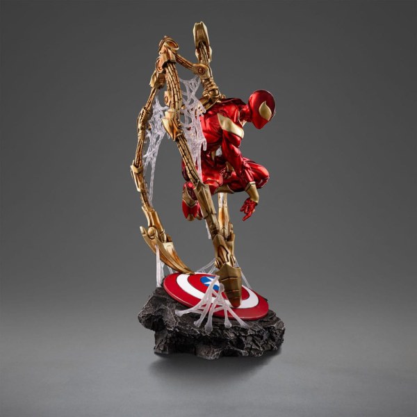 Marvel Statuette Art Scale Deluxe 1/10 Spider-Man Iron Armor Comics (CCXP Exclusive 2024) 24 cm