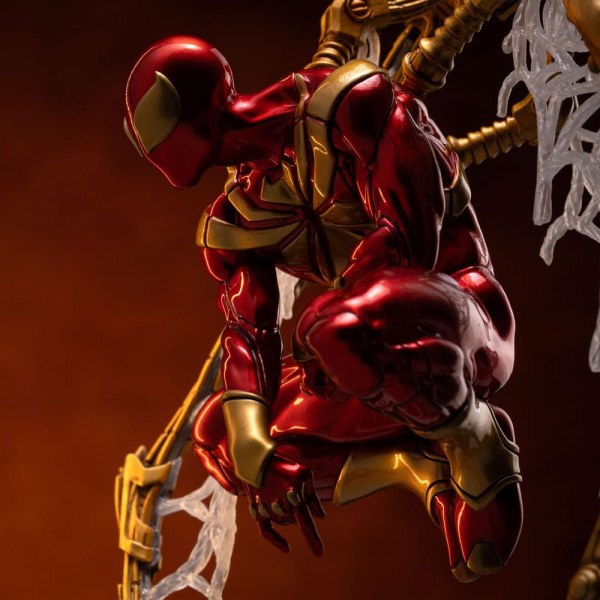 Marvel Statuette Art Scale Deluxe 1/10 Spider-Man Iron Armor Comics (CCXP Exclusive 2024) 24 cm
