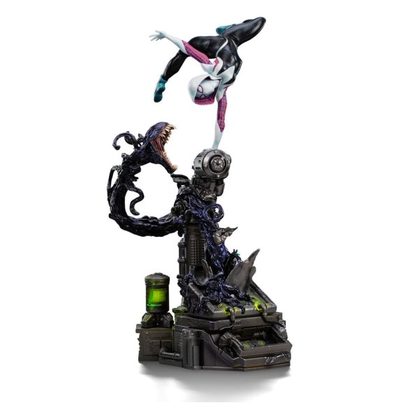 Spider-Man vs Villains-Statuette 1/10 Art Scale Ghost Spider Diorama 34 cm