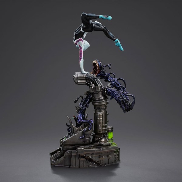 Spider-Man vs Villains-Statuette 1/10 Art Scale Ghost Spider Diorama 34 cm