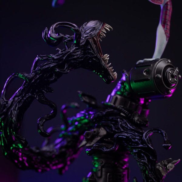 Spider-Man vs Villains-Statuette 1/10 Art Scale Ghost Spider Diorama 34 cm