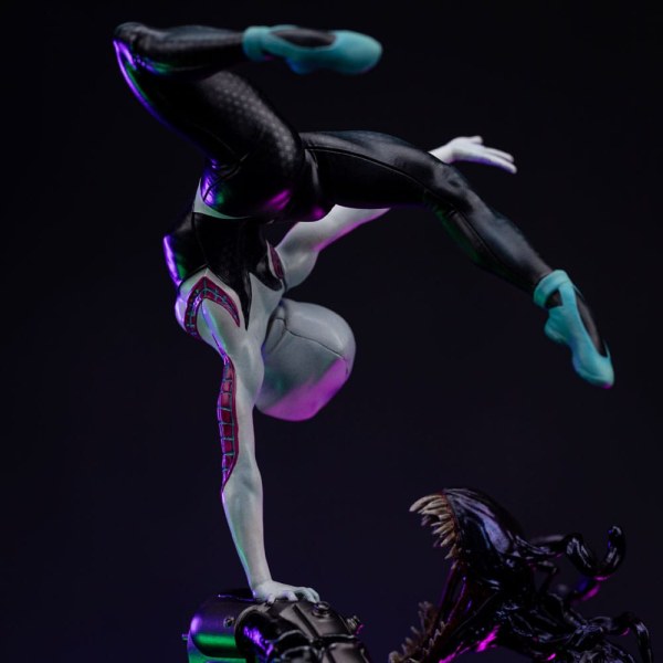 Spider-Man vs Villains-Statuette 1/10 Art Scale Ghost Spider Diorama 34 cm