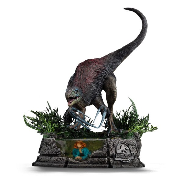 Jurassic World: Dominion-Statuette 1/20 Demi Art Scale Therizinosaurus 29 cm