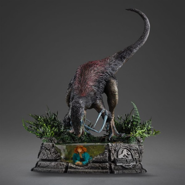 Jurassic World: Dominion-Statuette 1/20 Demi Art Scale Therizinosaurus 29 cm