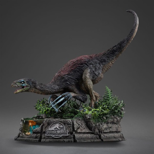 Jurassic World: Dominion-Statuette 1/20 Demi Art Scale Therizinosaurus 29 cm