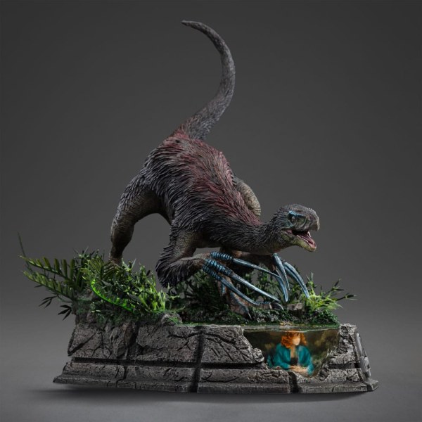 Jurassic World: Dominion-Statuette 1/20 Demi Art Scale Therizinosaurus 29 cm