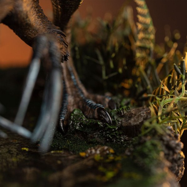Jurassic World: Dominion-Statuette 1/20 Demi Art Scale Therizinosaurus 29 cm