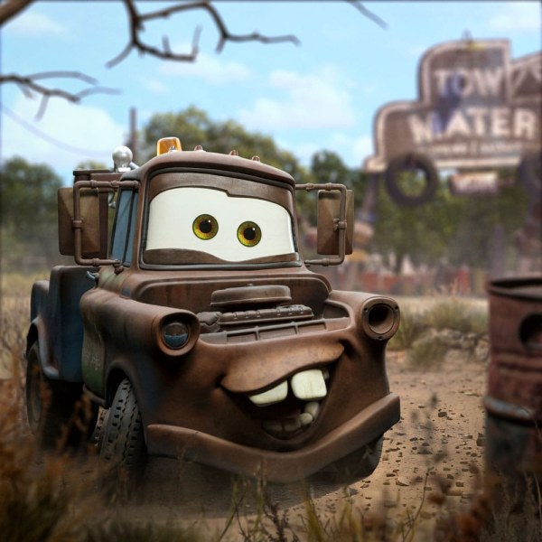 Autos-Statuette 1/10 Art Scale Tow Mater 17 cm