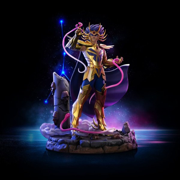 Saint Seiya Statuette 1/10 Art Scale Cancer Deathmask 23 cm