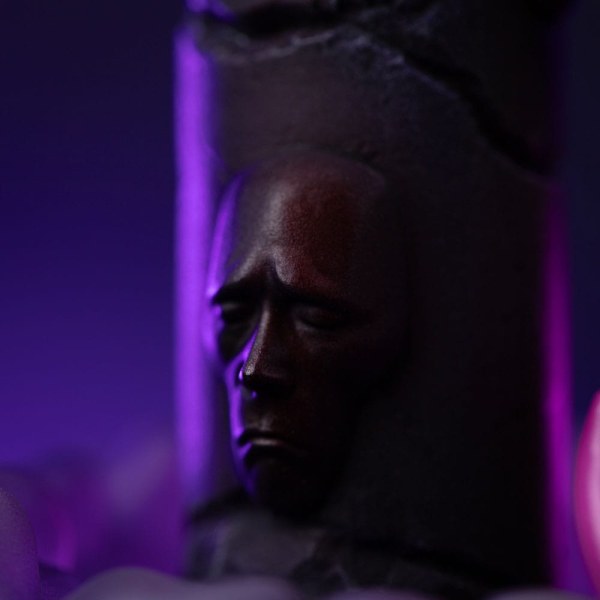 Saint Seiya Statuette 1/10 Art Scale Cancer Deathmask 23 cm