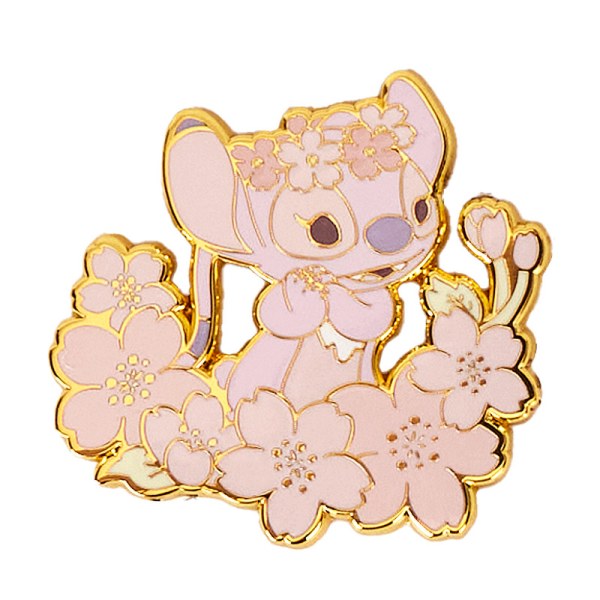 Stitch & Engel Kirschblüten-Überraschungsbox-Anstecker - DISNEY LOUNGEFLY