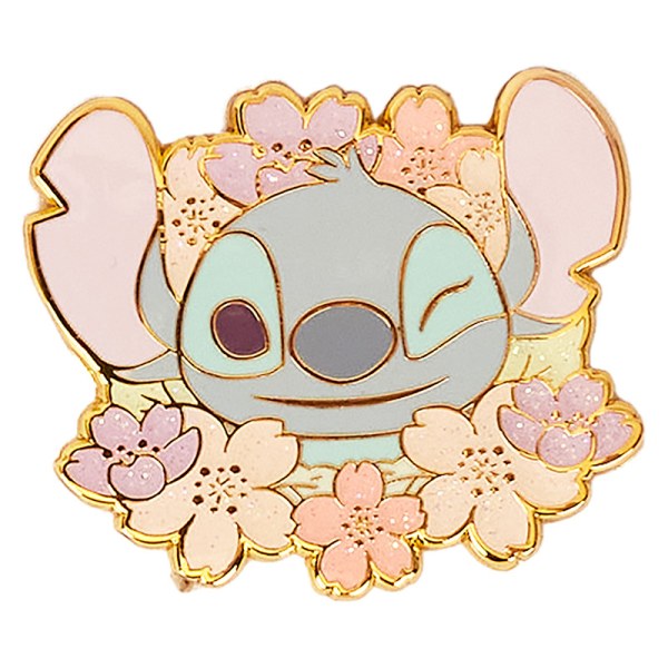 Stitch & Engel Kirschblüten-Überraschungsbox-Anstecker - DISNEY LOUNGEFLY