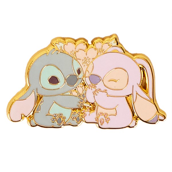 Stitch & Engel Kirschblüten-Überraschungsbox-Anstecker - DISNEY LOUNGEFLY
