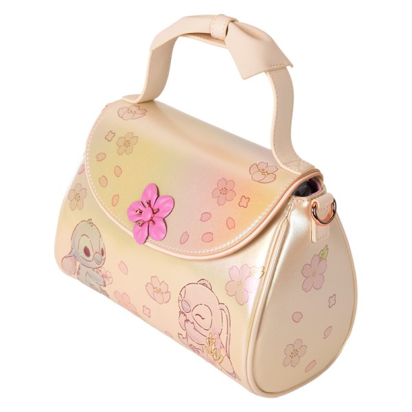 Stitch & Engel Umhängetasche mit Kirschblüten- Umhängetasche - DISNEY LOUNGEFLY