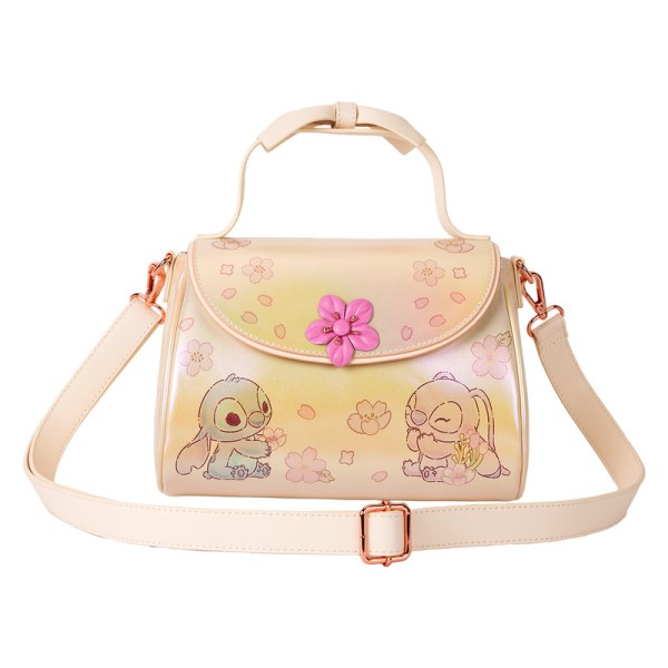 Stitch & Engel Umhängetasche mit Kirschblüten- Umhängetasche - DISNEY LOUNGEFLY