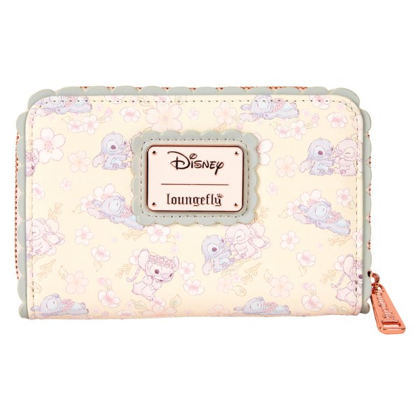 Stitch & Engel Kirschblüten-Geldbörse - DISNEY LOUNGEFLY