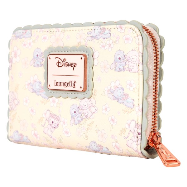 Stitch & Engel Kirschblüten-Geldbörse - DISNEY LOUNGEFLY