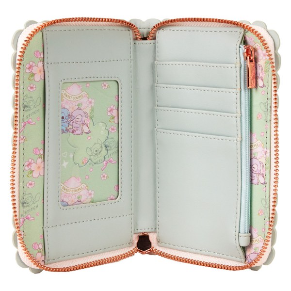 Stitch & Engel Kirschblüten-Geldbörse - DISNEY LOUNGEFLY