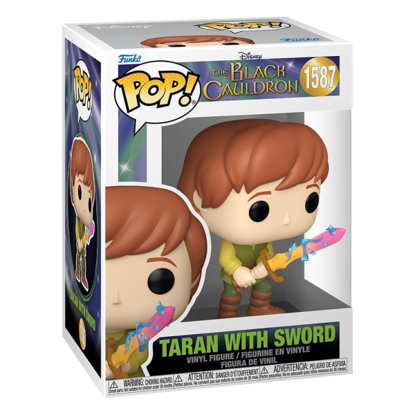 Taran und der Zauberkessel POP! 1587 Disney Vinylfigur Taran mit Schwert 9 cm