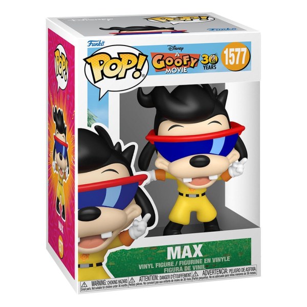 Goofy und Max POP! 1577 Disney Vinyl Figur Max 9 cm