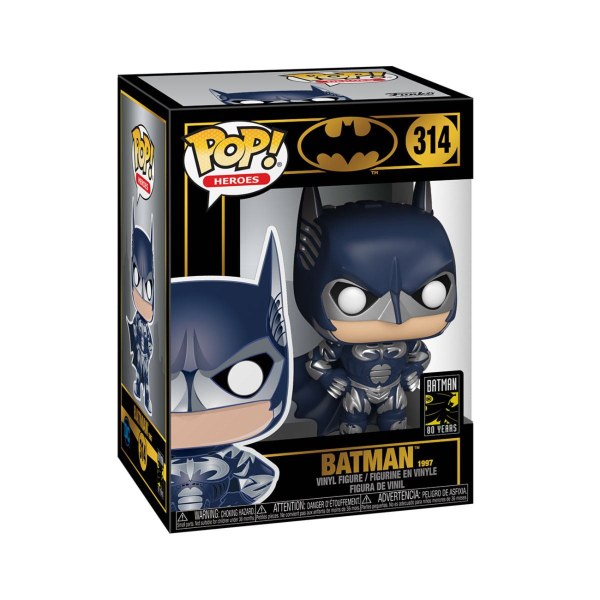 Batman 80th POP! 314 Heroes Vinylfigur Batman (1997) 9 cm