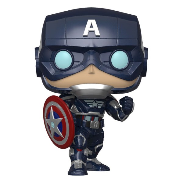 Marvel's Avengers (2020 Videospiel) POP! 627 Marvel Vinylfigur Captain America 9 cm